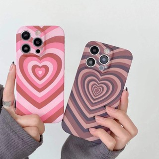 เคสโทรศัพท์มือถือแบบแข็ง ลายหัวใจน่ารัก พร้อมขาตั้ง สําหรับ IPhone 11 12 12Pro 12ProMax 13 13Pro 13ProMax 14 14Pro 14ProMax