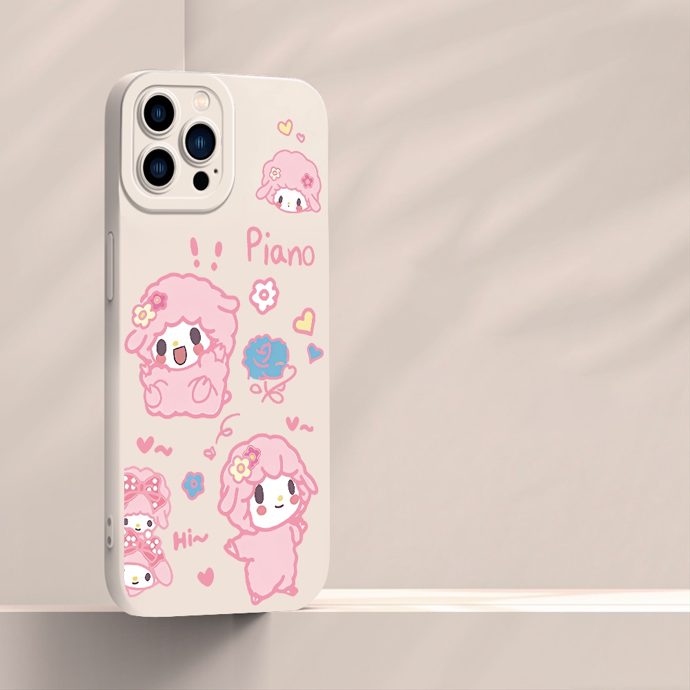 VIVO Y21 Y33S Y33T Y15S Y50 Y20 Y20S Y12S Y12A Y17 Y15 Y12 Y16 Y19 Y91C V25 V23 V23E V20 Pro 5G เคสวีโว่ Sweet Lamb เคส - รูปที่ 3