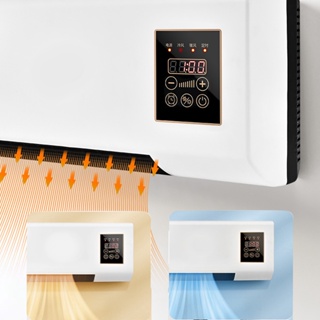 Daily U แอร์ติดผนัง Mini Cooling and Heating Air Conditioner with Remote Control for Bedroom Living Room AU Plug 220V