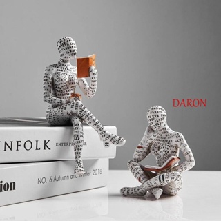 Daron ฟิกเกอร์เรซิ่น รูปปั้นผู้หญิงอ่านหนังสือ สําหรับตกแต่งห้องนั่งเล่น งานแต่งงาน