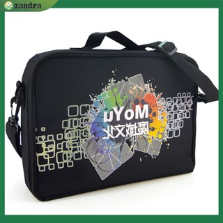 【COD】 Moyu Magic Cube กระเป๋าสะพายไหล่ ผ้าออกซ์ฟอร์ด ขนาด 36x25 x 7.5 ซม. สําหรับเดินทาง