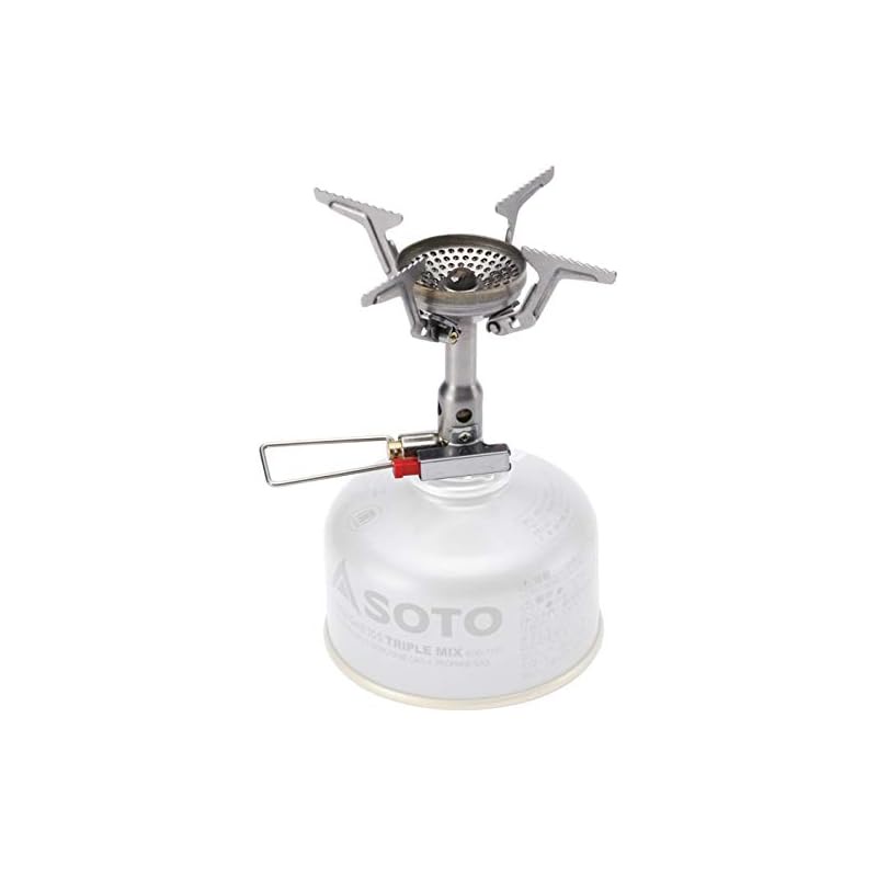 [SOTO] Japanese Single Burner Compact Stove with Storage Pouch OD Can Solo Camping Mountaineering Amicus SOD-320