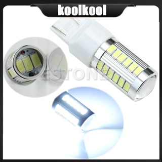 Kool หลอดไฟเลี้ยว LED 33 ดวง DC12V 7443 5630 SMD สําหรับติดด้านข้างรถยนต์