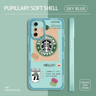 เคส Xiaomi Poco X3 GT NFC M3 Pro 4G 5G M5S เคสโทรศัพท์มือถือซิลิโคน TPU แบบนิ่ม ลายกาแฟ Starbucks กันกระแทก ป้องกันกล้อง