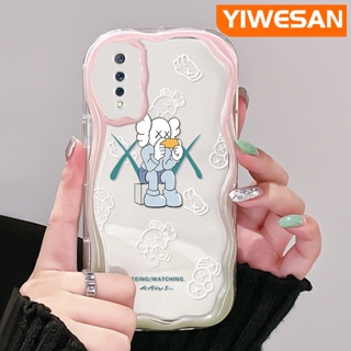 เคสโทรศัพท์มือถือแบบนิ่ม ใส กันกระแทก สีมาการอง หลากสี สําหรับ VIVO S1 Pro