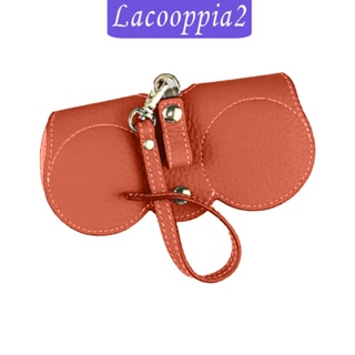 [Lacooppia2] กระเป๋าใส่แว่นตากันแดด หนัง PU น้ําหนักเบา สําหรับเดินป่า ตั้งแคมป์ ท่องเที่ยว