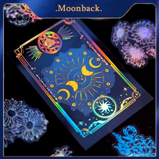 &lt;moonback&gt; สติกเกอร์ ลายดอกไม้ มีกาวในตัว น้ําหนักเบา สําหรับติดตกแต่งสมุดภาพ กระเป๋าเดินทาง โรงเรียน 30 ชิ้น