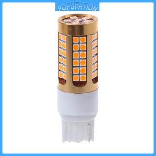 Pop หลอดไฟเลี้ยว LED DC12V 7440 T20 3030 78SMD สําหรับรถยนต์