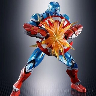 ((พร้อมส่ง) Bandai SHF Iron Spirit THCH-ON Avengers Marvel Shimizu Eiiichi Captain America QNOQ