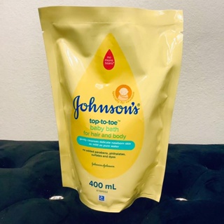 Johnson top to toe อาบสระ ขนาด400ml