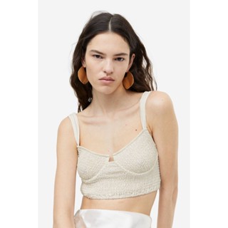 H&amp;M  Woman Smocked crop top 1169378_1