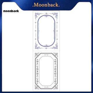 &lt;moonback&gt; กระดาษโน้ต ทรงสี่เหลี่ยมผืนผ้า ลายดอกไม้ หลากสีสัน สําหรับห้องเรียน