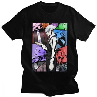 [S-5XL]เสื้อยืดแขนสั้น ผ้าฝ้าย พิมพ์ลายกราฟิก Death Parade Decim Chiyuki สไตล์ญี่ปุ่น สําหรับผู้ชาย