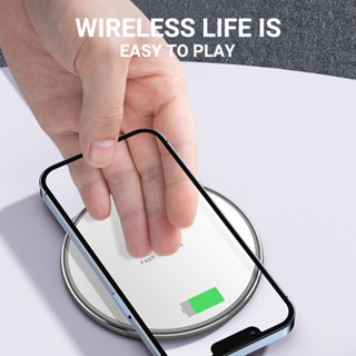 ที่ชาร์จไร้สาย Quick Wireless Charger 15W Fast Charge แท่นชาร์จไร้สาย ชาร์จเร็ว แท่นชาร์จ Wireless​charger