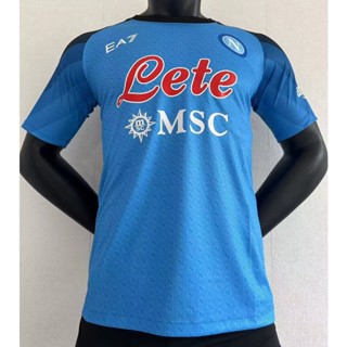 เสื้อกีฬาแขนสั้น ลายทีมชาติฟุตบอล Napoli 23-24 ชุดเหย้า S-XXL ชุดเหย้า สําหรับผู้ชาย