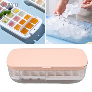 Daily U Ice Cube Tray ABS PP PET Silicone 2 Layer 48 Grids Household Making Accessories with Lid