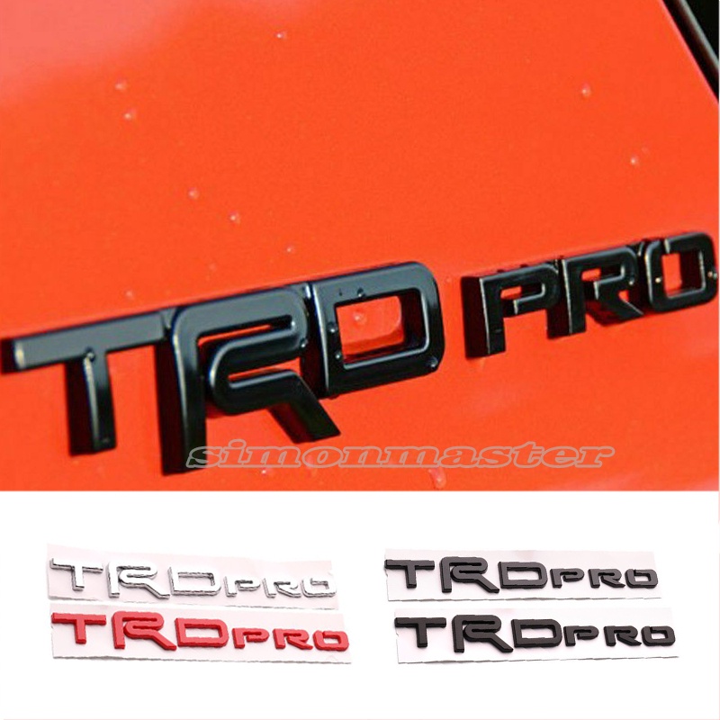 สติกเกอร์ตราสัญลักษณ์ ABS ติดด้านข้างตัวถังรถยนต์ สําหรับ Toyota Tundra TRD PRO