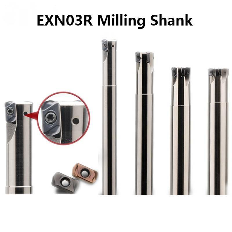 1pc HSS CNC ตัดกัดบาร์ EXN03R บินกัดโลหะผสมเครื่องตัดบาร์ LNMU0303ZER พิเศษ-สูงเครื่องกลึงอาหารเครื่องมือ EXN03