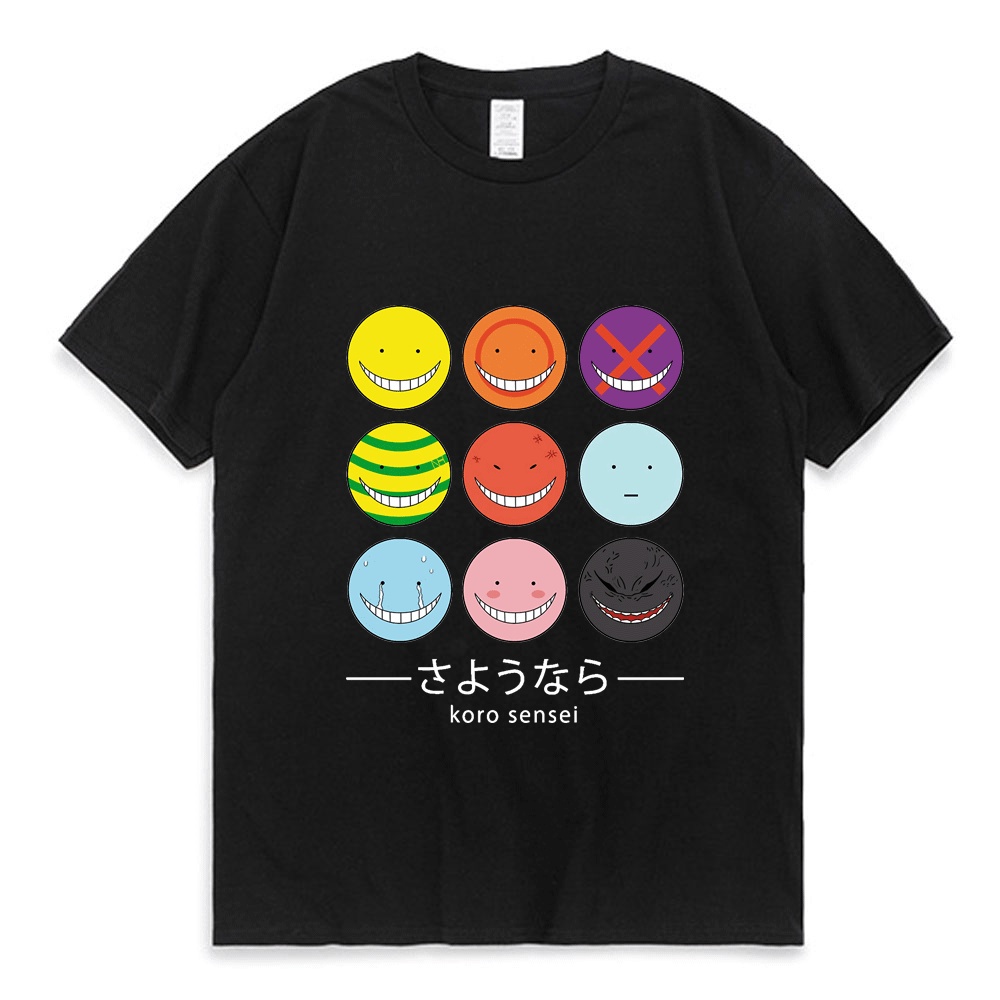 BEST QCเสื้อยืด พิมพ์ลายกราฟฟิค Assassination Classroom Karma Akabane น่ารัก สไตล์คลาสสิก สําหรับผู้