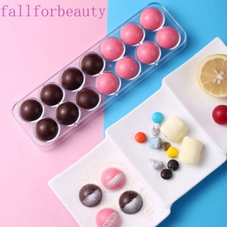 Fallforbeauty ถาดแม่พิมพ์ช็อคโกแลต เยลลี่ 14 หลุม ขนาดเล็ก แฮนด์เมด ทนทาน