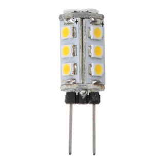 Ann หลอดไฟ G4 15 SMD LED ชิป 3528 สีขาวอบอุ่น สําหรับโคมไฟ DC 12V 3200k