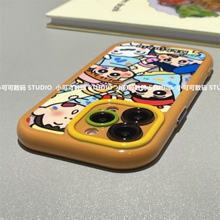 เคสป้องกันโทรศัพท์มือถืออะคริลิค ลายการ์ตูนชินจัง กันกระแทก สําหรับ Apple Iphone 11promax 12pro 13promax 13 14promax 12 11