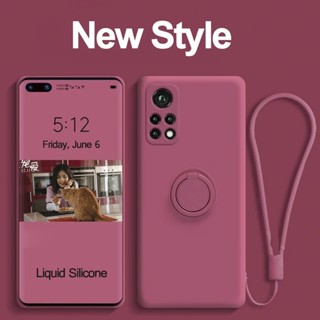 เคสโทรศัพท์มือถือ ซิลิโคน พร้อมแหวนแม่เหล็ก สําหรับ Redmi Note 12 Pro + 4G 5G