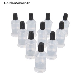 Goldensilver ปัตตาเลี่ยนตัดผม น้ํามันหล่อลื่น 2 มล. 10 ชิ้น TH