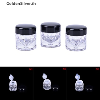 Goldensilver กระปุกใส่แป้งฝุ่น เครื่องสําอาง 3 มล. DIY TH