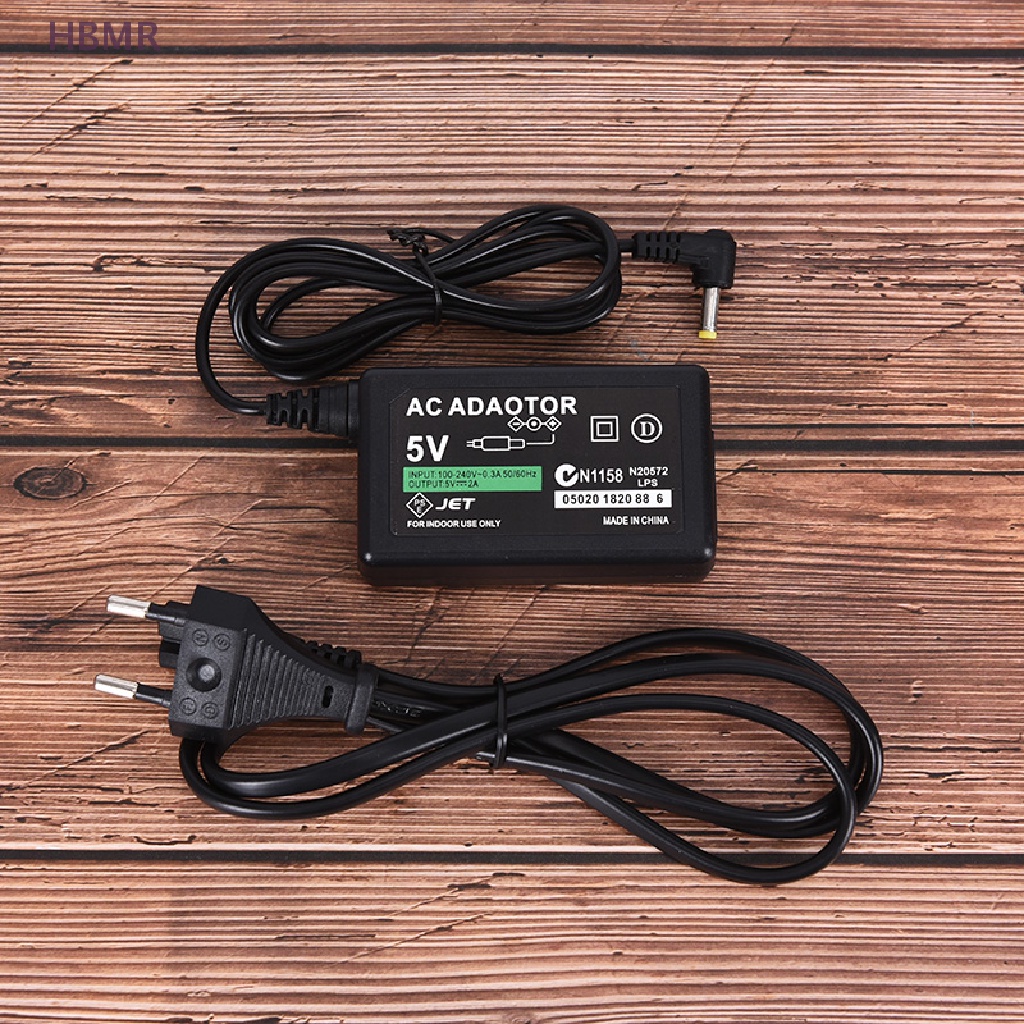 [HBMR] เครื่องชาร์จ PSP แบบพกพาอะแดปเตอร์ชาร์จ AC แหล่งจ่ายไฟสําหรับ PSP 1000 2000 3000 HL