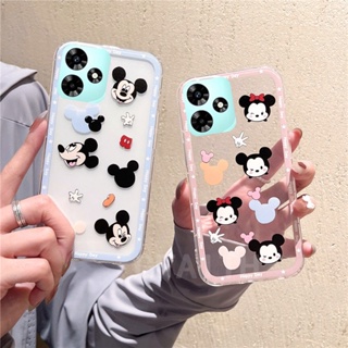 ใหม่ เคสโทรศัพท์มือถือแบบนิ่ม ใส กันกระแทก ลายการ์ตูนมินนี่น่ารัก แฟชั่น สําหรับ INFINIX HOT 30 HOT 30i HOT 30 Play INFINIX HOT30 HOT30i 2023