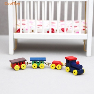 Cooltoy โมเดลรถไฟจิ๋ว 1:12 สําหรับตกแต่งบ้านตุ๊กตา