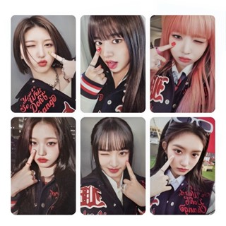 โปสการ์ดอัลบั้ม IVE New Album IVE Performance Behind Photocards Rei Liz Wonyoung Yujin Leeseo Gaeul Lomo Cards Starship Kpop จํานวน 6 ชิ้น ต่อชุด