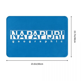 ใหม่ Napapijri (2) พรมเช็ดเท้า ผ้าสักหลาด กันลื่น ดูดซับน้ําได้ดี แห้งเร็ว 16x24 นิ้ว สําหรับห้องน้ํา ห้องนั่งเล่น โซฟา ห้องนอน พร้อมส่ง