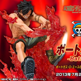 Ace ของแท้ JP แมวทอง - Figuarts Zero Bandai [โมเดลวันพีช]