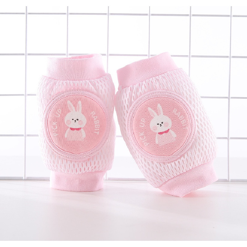 เด็กเข่า Pad Cover เด็กคลานเด็กวัยหัดเดิน Anti-Fall เดินฤดูร้อนบางข้อศอก Pad แขนเด็ก Walk การเรียนรู้ - รูปที่ 5