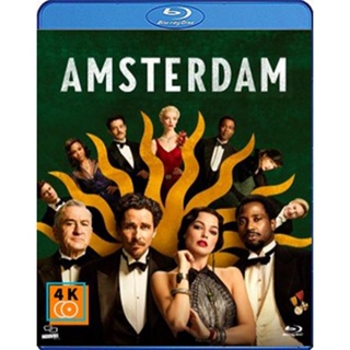 หนัง Bluray ออก ใหม่ Amsterdam (2022) (เสียง Eng 7.1 /ไทย | ซับ Eng/ไทย) Blu-ray บลูเรย์ หนังใหม่