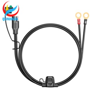 18awg SAE 2 Pin เป็นโอริงเทอร์มินัลสายไฟเชื่อมต่อสายเคเบิล สําหรับที่ชาร์จแบตเตอรี่