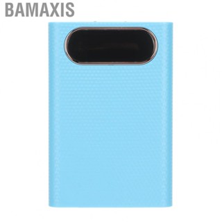 Bamaxis  Box Blue With LCD Display Dual USB 4x21700 Outer Case