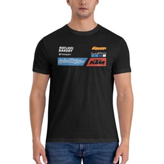 เสื้อยืด พิมพ์ลายกราฟฟิค Troy Lee Team Ktm Motocross Mx Motorbikes Tldhot Sale สําหรับผู้ชาย