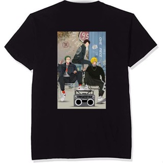 เสื้อยืด พิมพ์ลายการ์ตูน One Three forces แฟชั่นสไตล์ฮิปฮอป