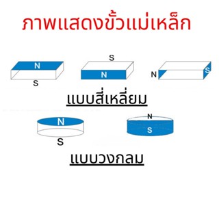 เทปและกาว 🔥🔥แม่เหล็กแรงดูดสูง ฟรีกาวโฟม3M มีหลายขนาด