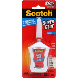 เทปและกาว Scotch® Super Glue Liquid In Precision Applicator