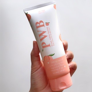 ราคาต่อหลอด โลชั่นพีชเนียน PWB PRINK WHITE BUMM พีดับเบิ้ลยูบี ครีมทาผิวแตก ทาก้น ปริมาณ 120 มล.