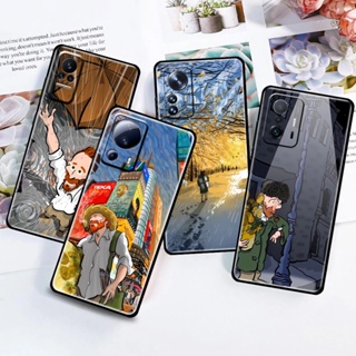 เคสโทรศัพท์มือถือซิลิโคน TPU กันกระแทก ลายภาพวาดสีน้ํามัน Van gogh สําหรับ Xiaomi 9 CC9 CC9E 6 6X SE LITE PRO