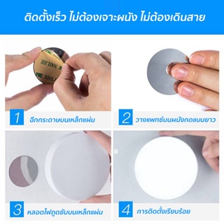 Lighting ไฟ led ติด ผนัง ไฟเซ็นเซอร์ motion sensor light ไฟเปิดปิดออโต้ ไฟแต่งห้อง ไฟห้องนอน ไฟทางเดิน ไฟตู้เสื้อผ้า