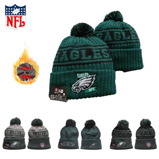 Nfl PHILADELPHIA EAGLES หมวกผ้าขนสัตว์ บุกํามะหยี่ ฤดูหนาว อบอุ่น หมวกถัก หมวก Unisex ของขวัญฤดูหนาว