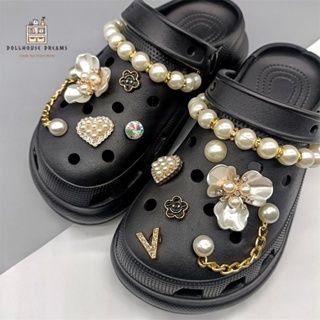 อุปกรณ์เสริม จี้Clog ตกแต่งชุดอุปกรณ์เสริมทั้งหมด Crocs Jitbitz Charm Jibbitz Crocs Pin Crocs Jibitz สําหรับตกแต่ง การตกแต่งการอุดตัน ตกแต่งรองเท้า เสน่ห์ของหลุม 洞洞鞋装饰