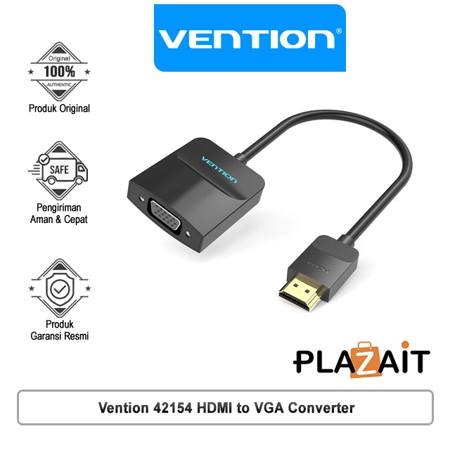 Vention 42154 ตัวแปลงอะแดปเตอร์ HDMI เป็น VGA Female