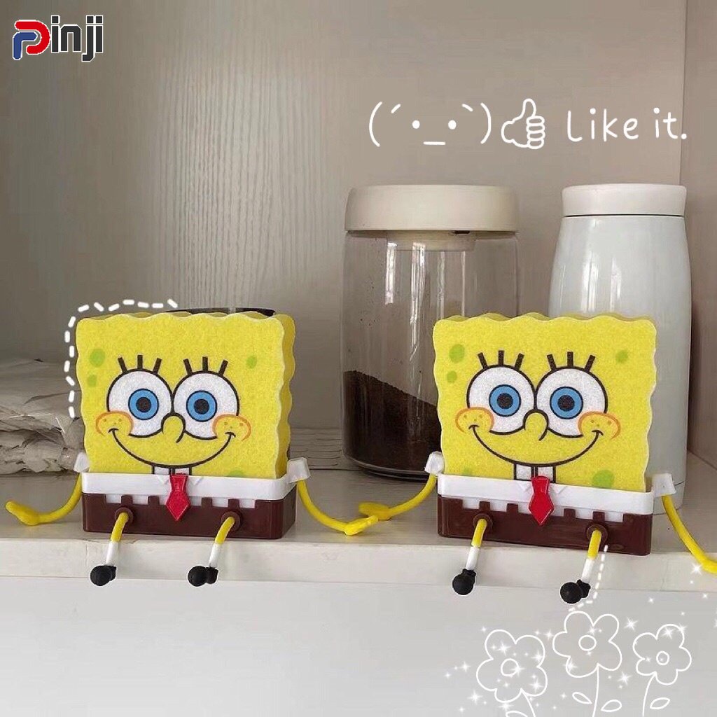 ชั้นวางฟองน้ํา ระบายน้ํา สําหรับทําความสะอาดห้องครัว